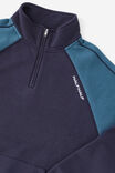 Half Half Quarter Zip, HH NAVY BLAZER/SPORT - example image 2