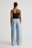 High Rise Baggy Jean, FADED BLUE - alternate image 3