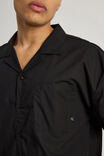 Half Half Boxy Cropped Short Sleeve Shirt, HH BLACK STEALTH - alternate image 4