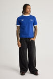 Open Gallery Slim Fit Ringer Tee, OG CORPORATE BLUE/BRAND LOGO - alternate image 2