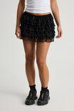 Lily Layered Lace Skort, BLACK - alternate image 2