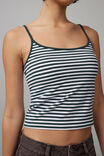 Classic Cami, IVY GREEN / WHITE STRIPE - alternate image 4