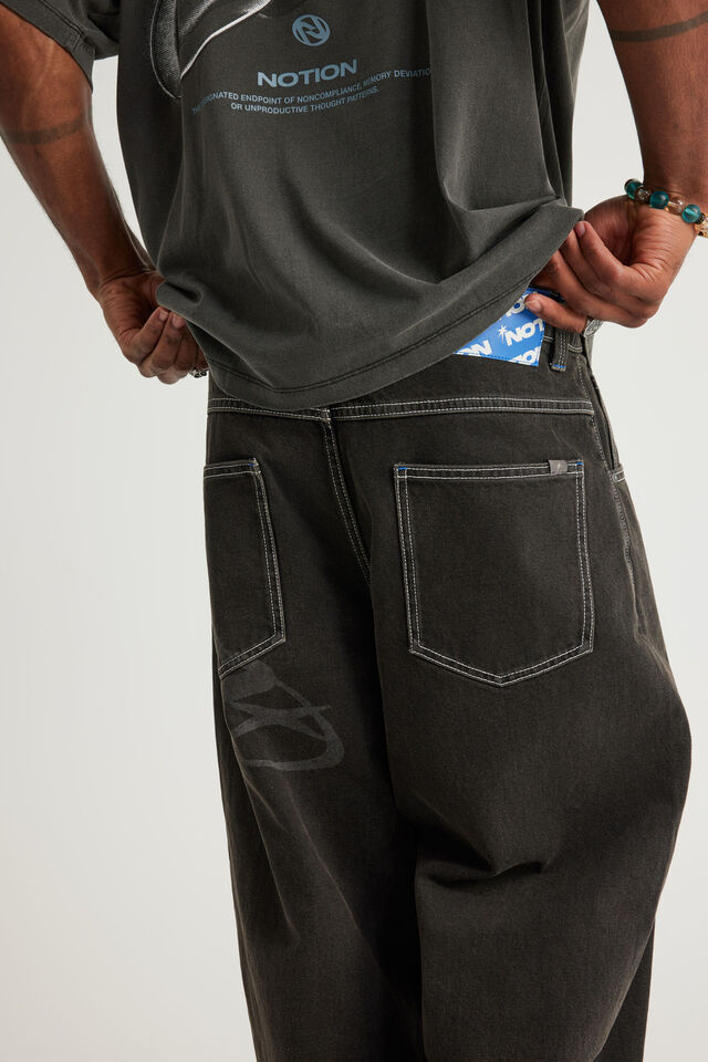 Notion Baggy Jean, MUDDY BLACK