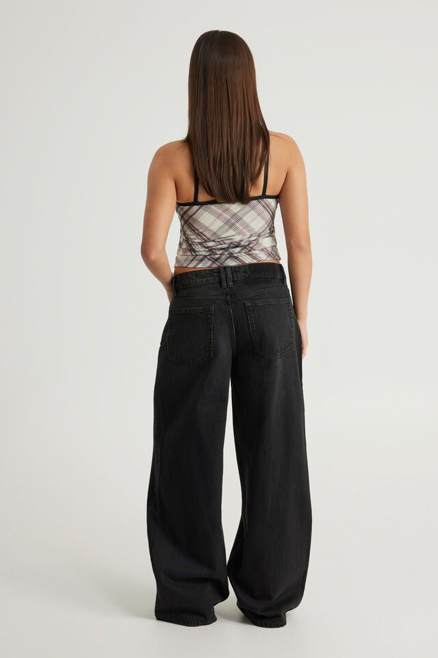 Mid Rise Baggy Jean, BACKSTAGE BLACK