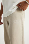 Half Half Classico Baggy Jean, WASHED QUARRY STONE - example image 2