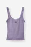 Open Gallery Rib Tank, WASHED PURPLE HAZE/OG - alternate image 1