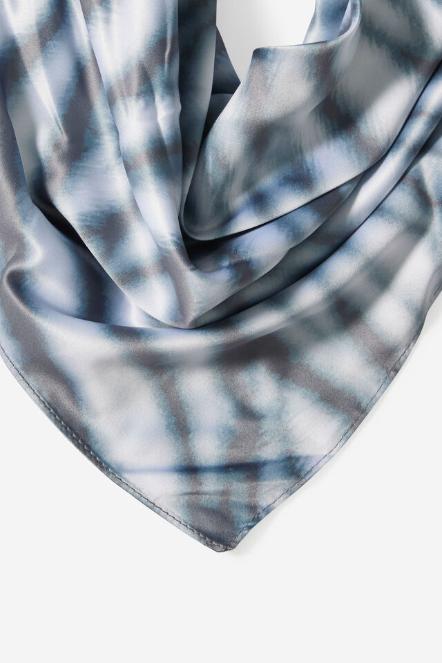 Animal Print Headscarf, ABSTRACT ZEBRA
