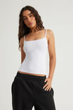 Snatched Cami, WHITE - alternate image 5