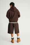 Authentics Baggy Track Short, WALNUT - example image 3