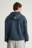 Notion X Xbox Zip Through Hoodie, LCN MXB WASHED NAVY BLAZER/XBOX - example image 3