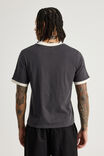 Open Gallery Slim Fit Ringer Tee, OG SLATE/BRAND LOGO - alternate image 3