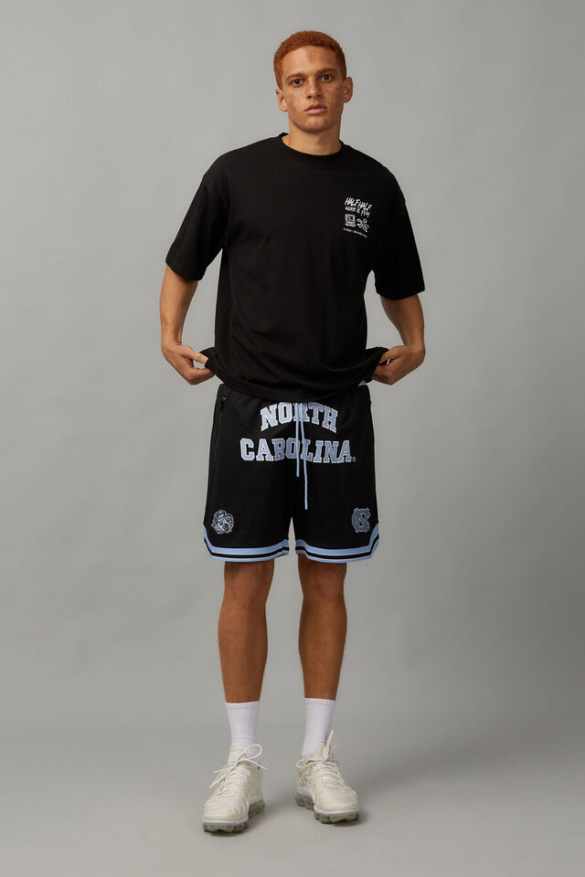 North Carolina Basketball Short, LCN UNC BLACK/NORTH CAOLINA