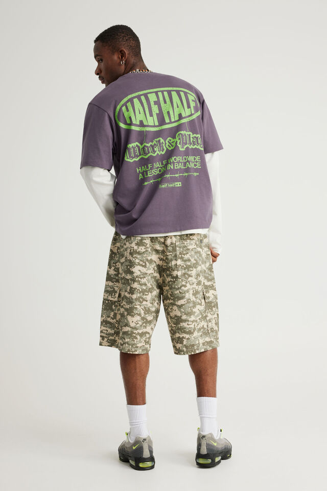 Notion Baggy Cargo Short, DIGI CAMO