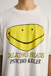 Box Fit Music Merch T Shirt, LCN WMG CLOUD/TALKING HEADS PSYCHO - alternate image 4