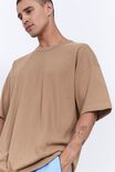 Premium Oversized T Shirt, DUSTY BROWN - alternate image 2