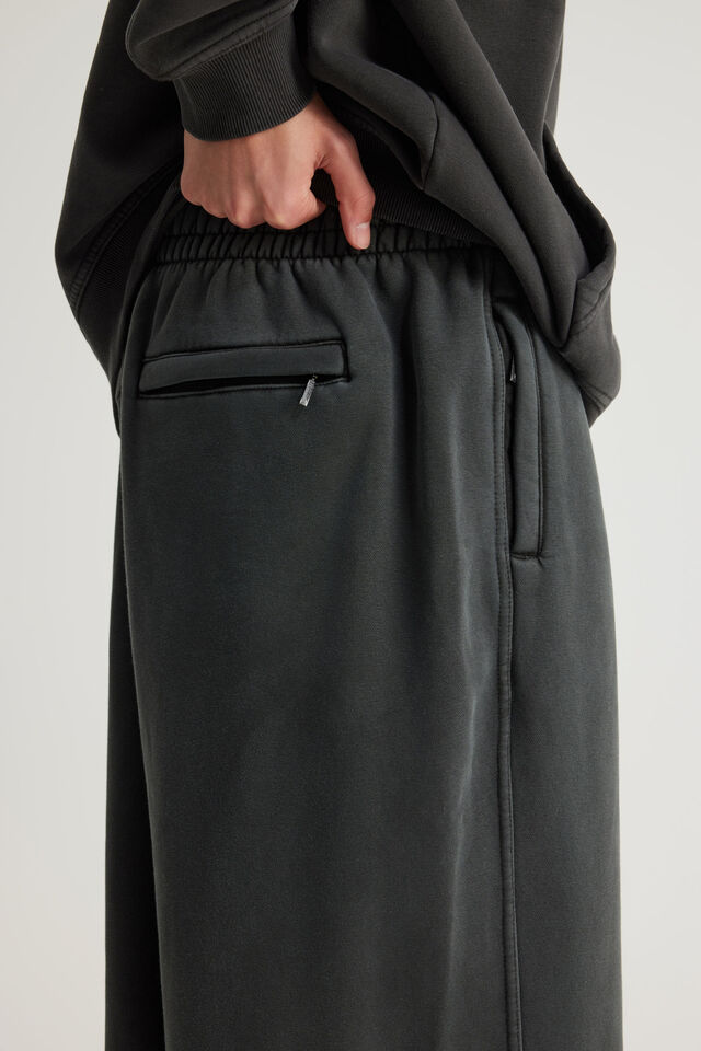 Authentics Premium Baggy Trackpant, WASHED BLACK