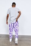 Tv/Movie Relaxed Trackpant, LCN CAR PURPLE TIE DYE/RICK & MORTY - alternate image 3