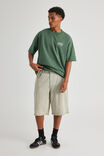 Half Half El Grande Denim Short, DESERT BLEACH - alternate image 2