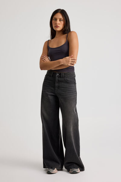 Mega Baggy Jean, MIDNIGHT BLACK