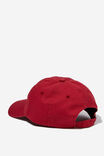Dad Cap With Small Embroidery, RED - alternate image 2