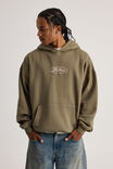 Ford Hoodie, LCN FOR WASHED DUSTY KHAKI/FORD MOTOR COMPANY - alternate image 3