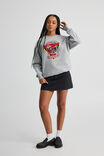 Lcn Nfl Classic Crew Neck Sweater, LCN NFL GREY MARLE/CHIEFS - alternate image 2