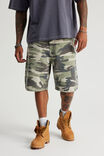 Notion Baggy Denim Short, TEXTURED CAMO - alternate image 1