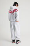 Nba Track Pant, LCN NBA SILVER MARLE/CHICAGO BULLS SCRIPT - alternate image 3