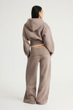 Wide Waistband Trackpant, MUSHROOM - example image 3