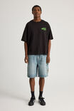Cartoon Network X Half Half Box Fit Tshirt, LCN WB BLACK/DEXTER BOY GENIUS - alternate image 2