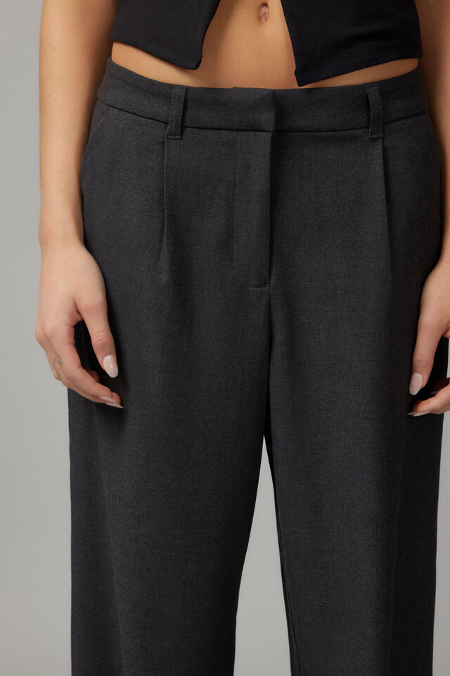 Tess Trouser Pant, CHARCOAL