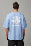 Heavy Weight Box Fit Graphic Tshirt, UC CAROLINA BLUE/PARADIS - alternate image 1