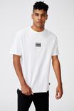 Regular Pop Culture T Shirt, LCN PAD WHITE/PARENTAL ADVISORY LARGE