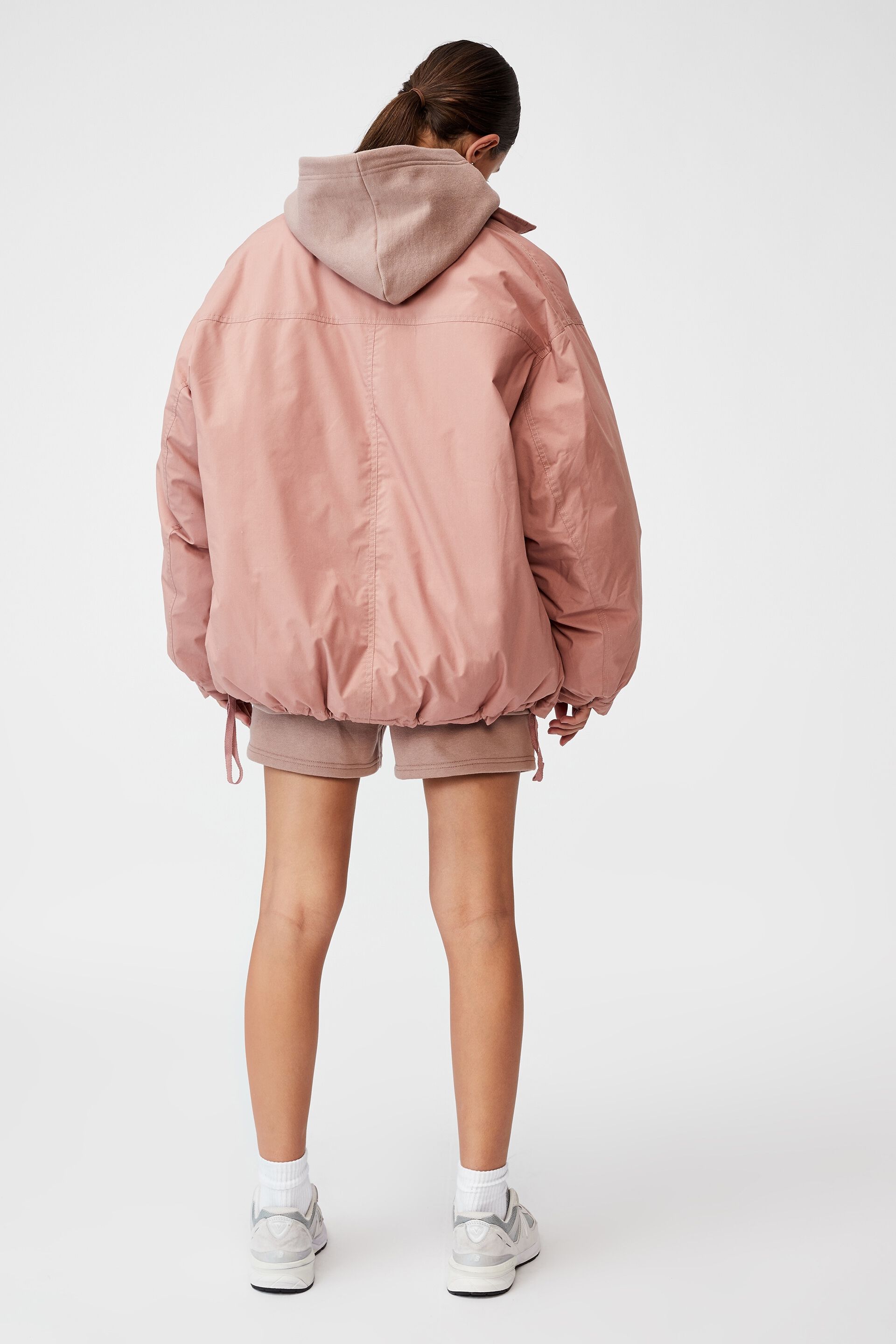Factorie oversized padded jacket clearance