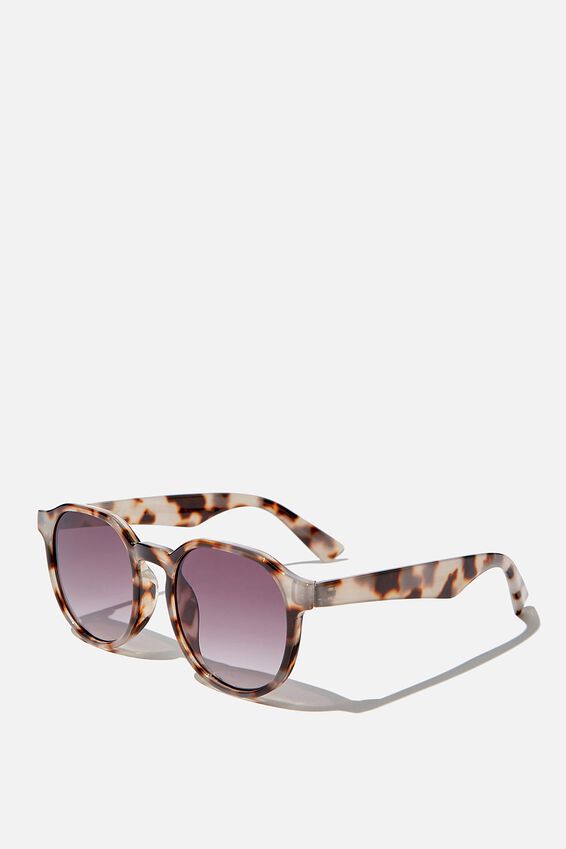 Millenium Preppy Sunglasses, NATURAL TORT