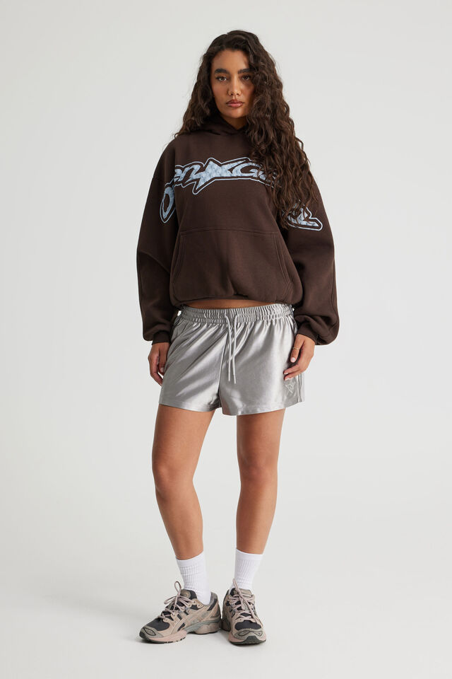 Open Gallery Boxy Hoodie, OG WASHED WALNUT/ADVENTURE