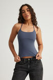Snatched Halter Top, ORION BLUE - example image 5