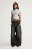 Short Sleeve Fitted Shirt, CLOUD CHECK - example image 2