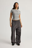 Notion Baggy Nylon Track Pant, NTN CHARCOAL/TAUPE - alternate image 1