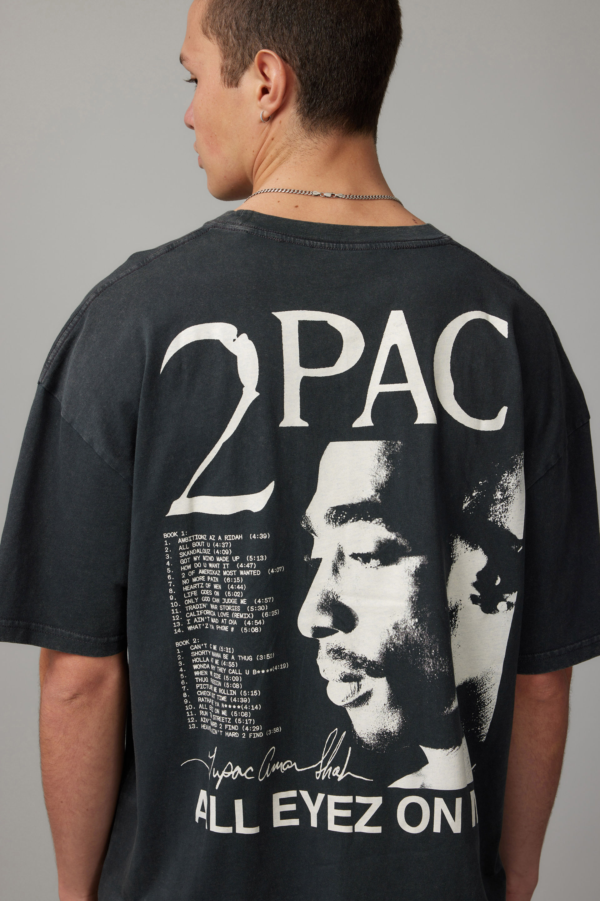 Oversized Music Merch T Shirt