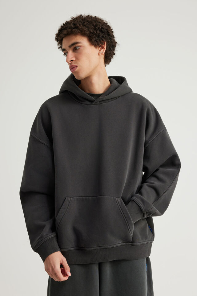 Authentics Premium Hoodie, WASHED BLACK