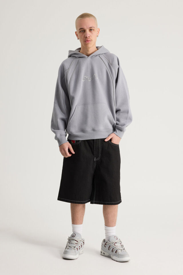 Half Half Hoodie, HH CONCRETE/PANEL