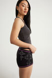 Raya Pull On Short, BLACK N PINK/CROSSFIRE - example image 5