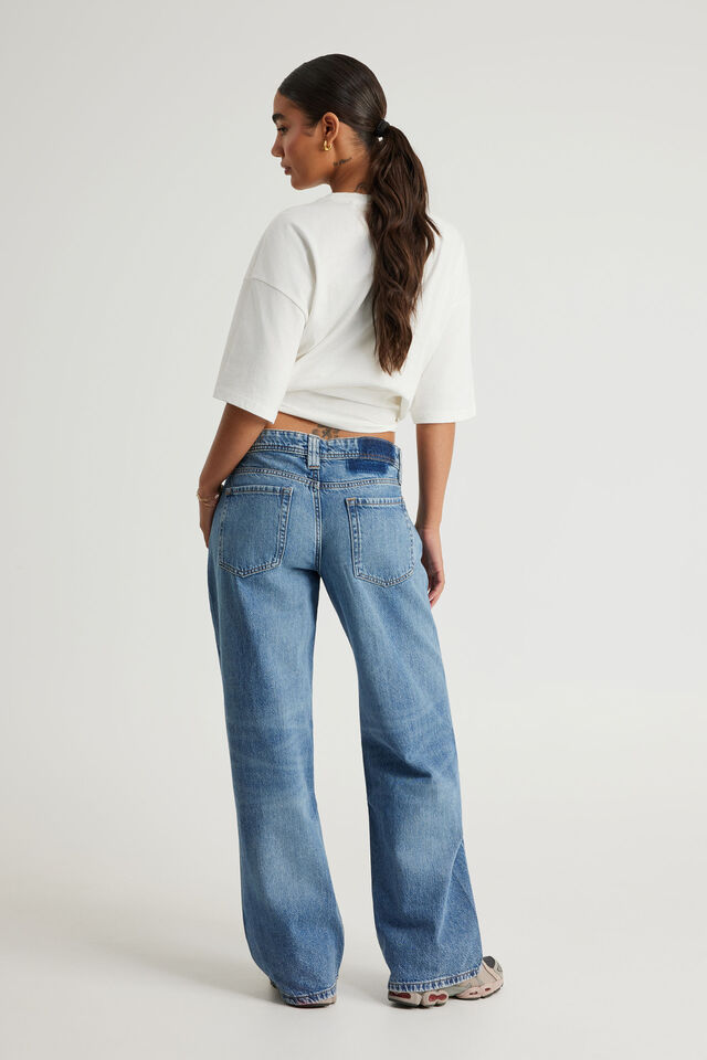 Luca Low Rise Jean, INDYWORN BLUE