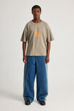 Half Half Heavyweight Box Fit Graphic Tshirt, HH KHAKI MIST/HARDWARE STORE - alternate image 2