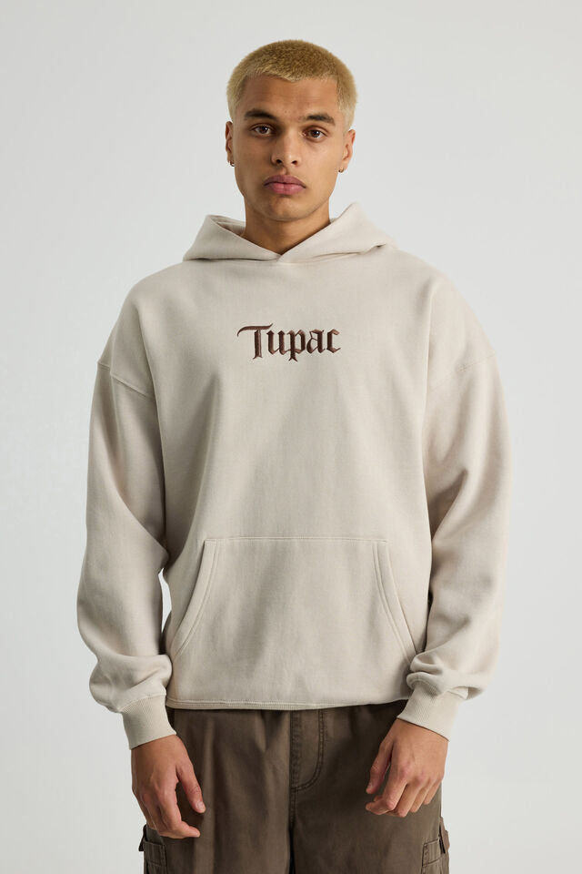 Music Merch Hoodie, LCN BRA FOG/2PAC ONLY GOD CAN JUDGE ME