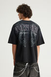 Notion Vintage Graphic Tshirt, NTN WASHED BLACK/SYMMETRICAL DRAGONS - example image 3