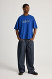 Half Half Heavyweight Box Fit Graphic Tshirt, HH CORPORATE BLUE/SCREWS LOOSE - alternate image 2