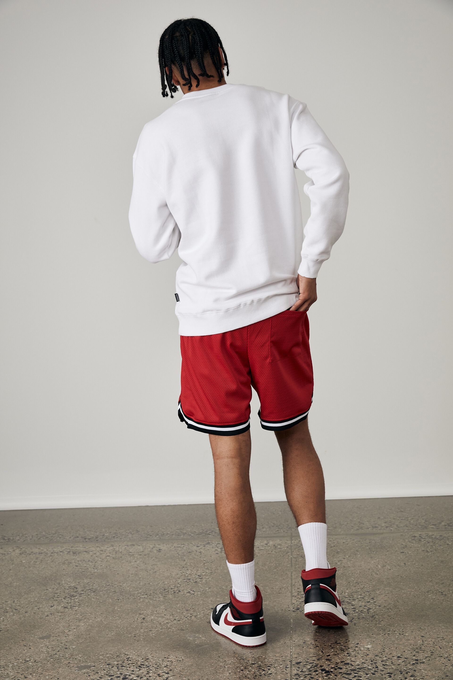 Drop crotch basketball shorts store