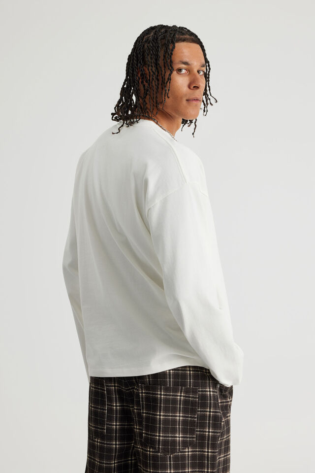 Authentics Long Sleeve Tshirt, CLOUD